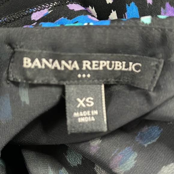 BANANA REPUBLIC SLEEVLESS MULTICOLOR OPEN BACK XS - Picture 8 of 11